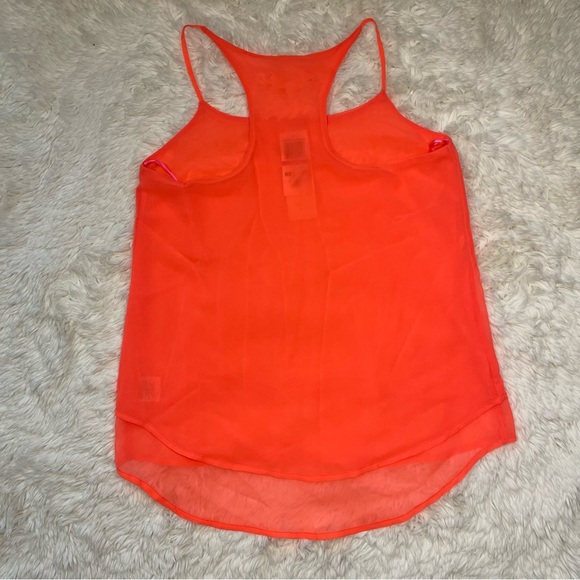 Pink Rose Neon Pink Flowy Layered Tank Top - Picture 4 of 10